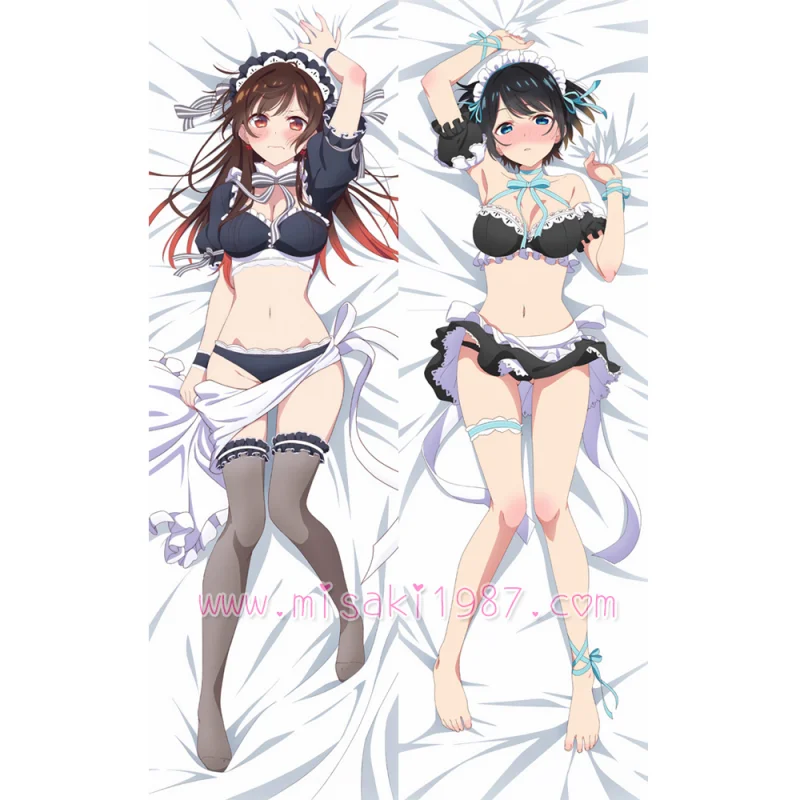 Kanojo Okarishimasu Dakimakura Chizuru Ichinose Body Pillow Case 19 - Click Image to Close