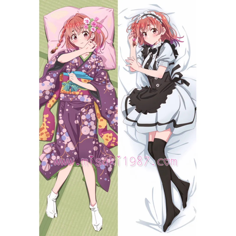 Kanojo Okarishimasu Dakimakura Sakurasawa Sumi Body Pillow Case 05 - Click Image to Close