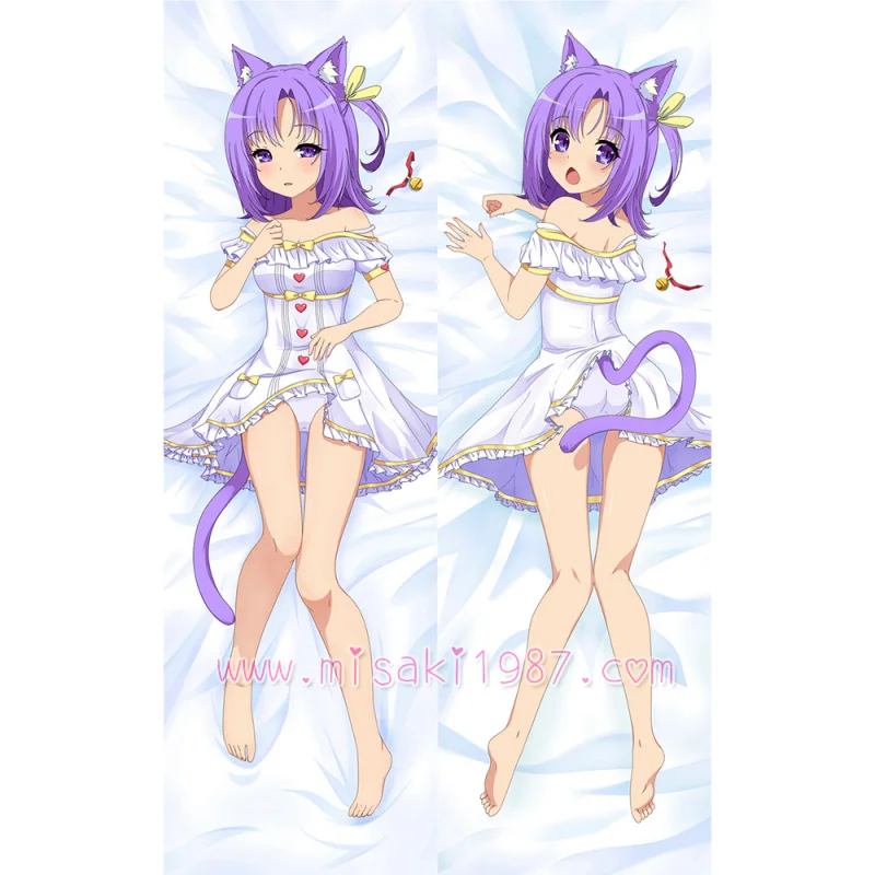 Nekopara Dakimakura Cinnamon Body Pillow Case 03 - Click Image to Close