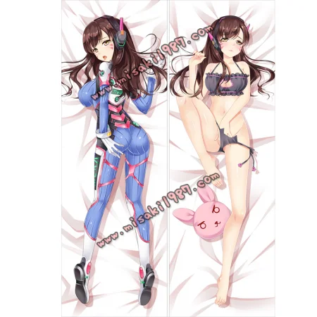 Overwatch OW Dakimakura D.Va Body Pillow Case
