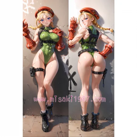 Street Fighter Dakimakura Cammy White Body Pillow Case 02
