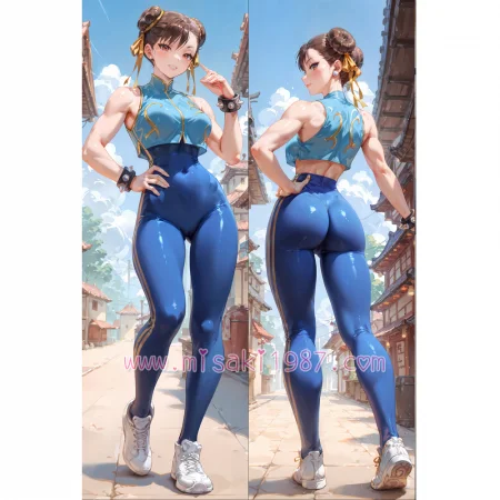 Street Fighter Dakimakura Chun-Li Body Pillow Case