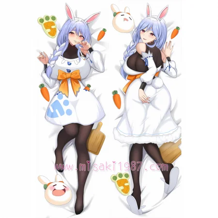 Virtual YouTuber Dakimakura Usada Pekora Body Pillow Case 14