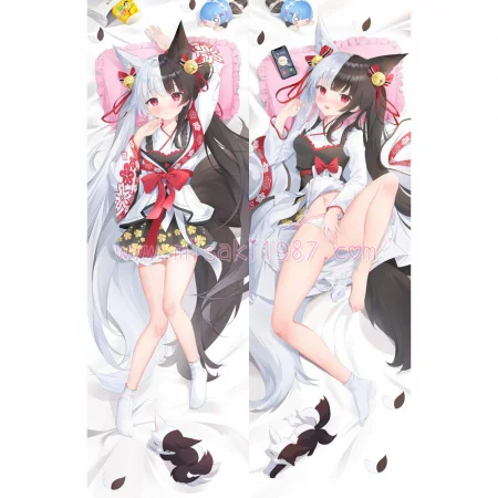 Virtual YouTuber Dakimakura Alice Mana Body Pillow Case 03