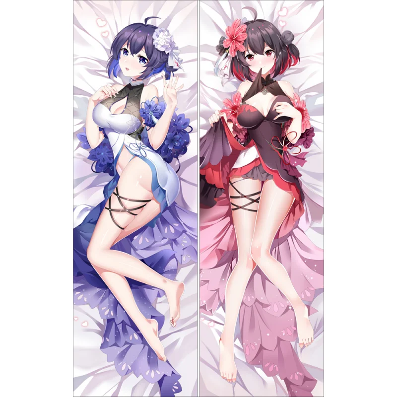 Honkai Impact 3rd Seele Vollerei Anime Dakimakura Hugging Body Pillow Case Cover - Click Image to Close