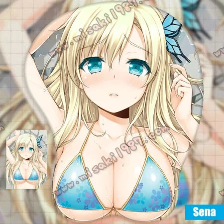 2way Haganai: I don't have many friends Sena Kashiwazaki Anime 3D Mouse Pad Mat Wrist Rest