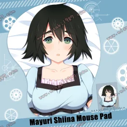 2way Steins;Gate Shiina Mayuri Anime 3D Mouse Pad Mat Wrist Rest 02