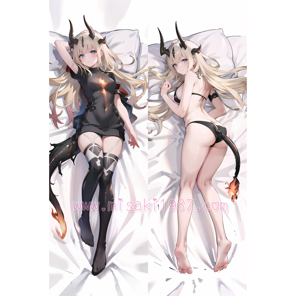 Arknights Dakimakura Reed Body Pillow Case 04