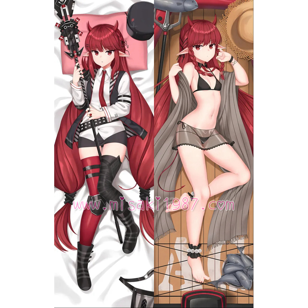 Arknights Dakimakura Vigna Body Pillow Case