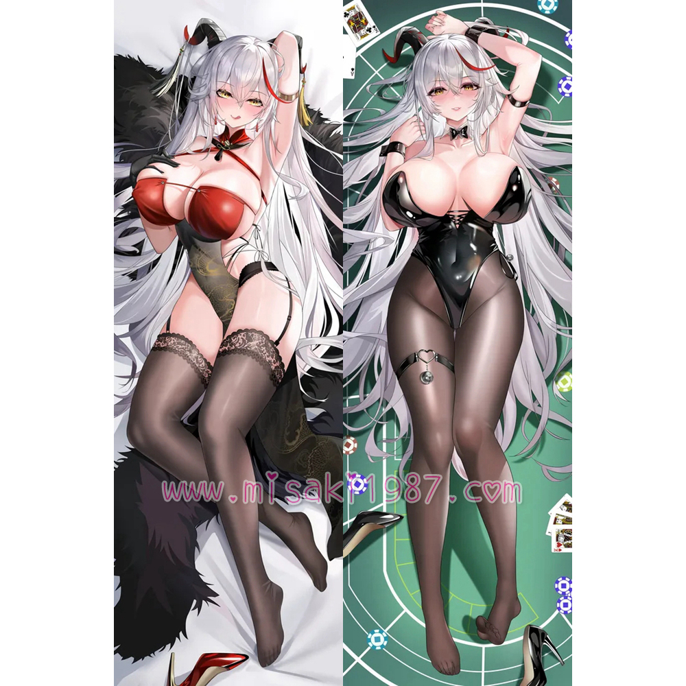 Azur Lane Dakimakura KMS Agir Body Pillow Case 30