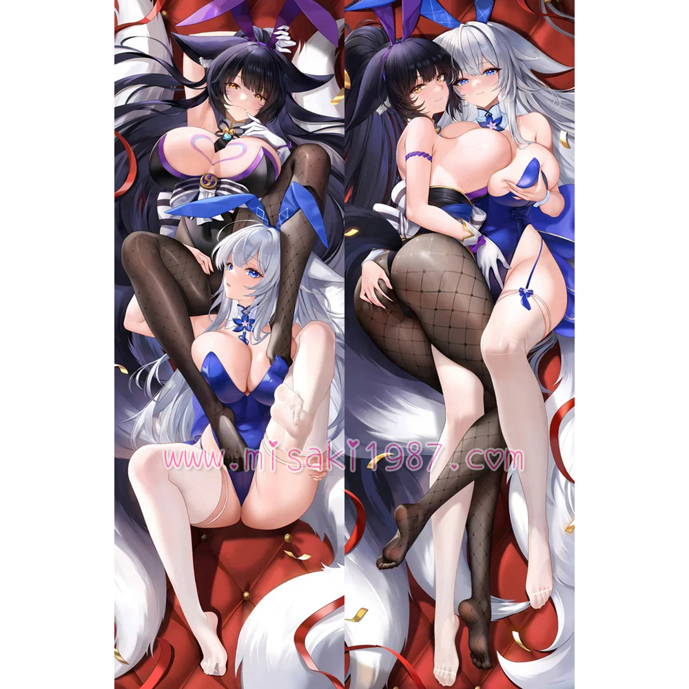Azur Lane Dakimakura Musashi Shinano Body Pillow Case