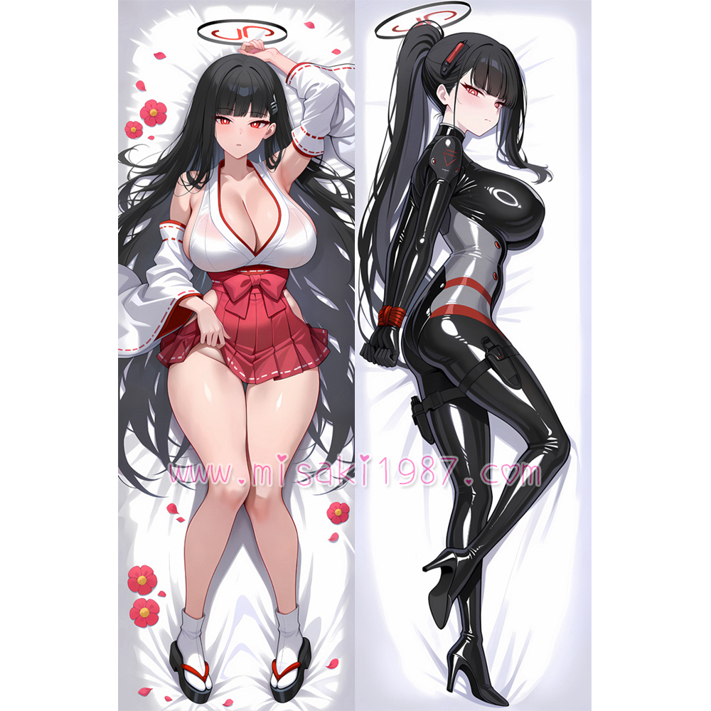 Blue Archive Dakimakura Tsukatsuki Rio Body Pillow Case 37