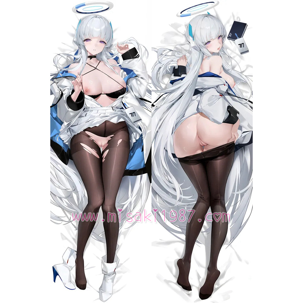 Blue Archive Dakimakura Ushio Noa Body Pillow Case 10