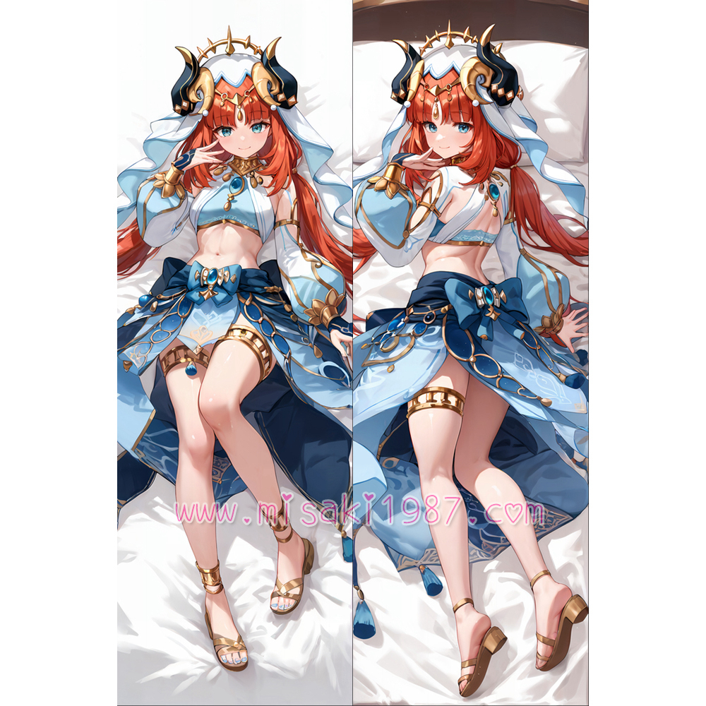 Genshin Impact Dakimakura Nilou Body Pillow Case 37