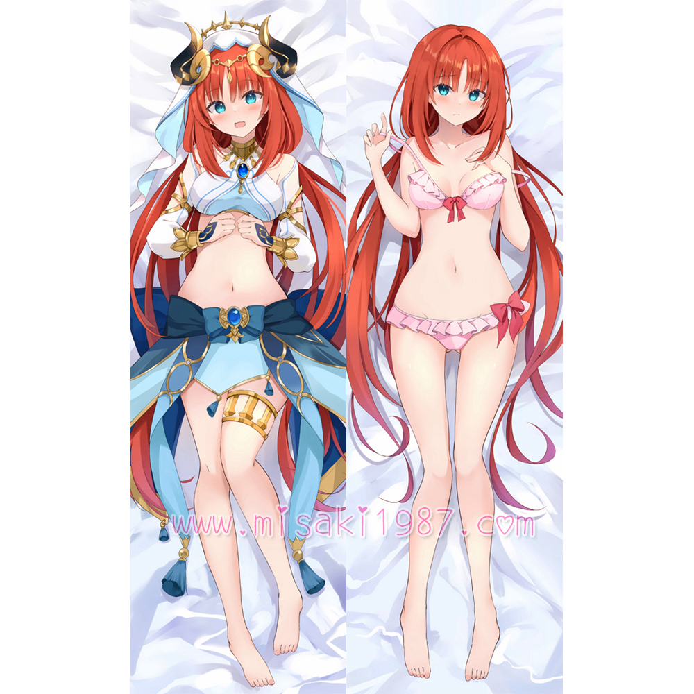 Genshin Impact Dakimakura Nilou Body Pillow Case 50