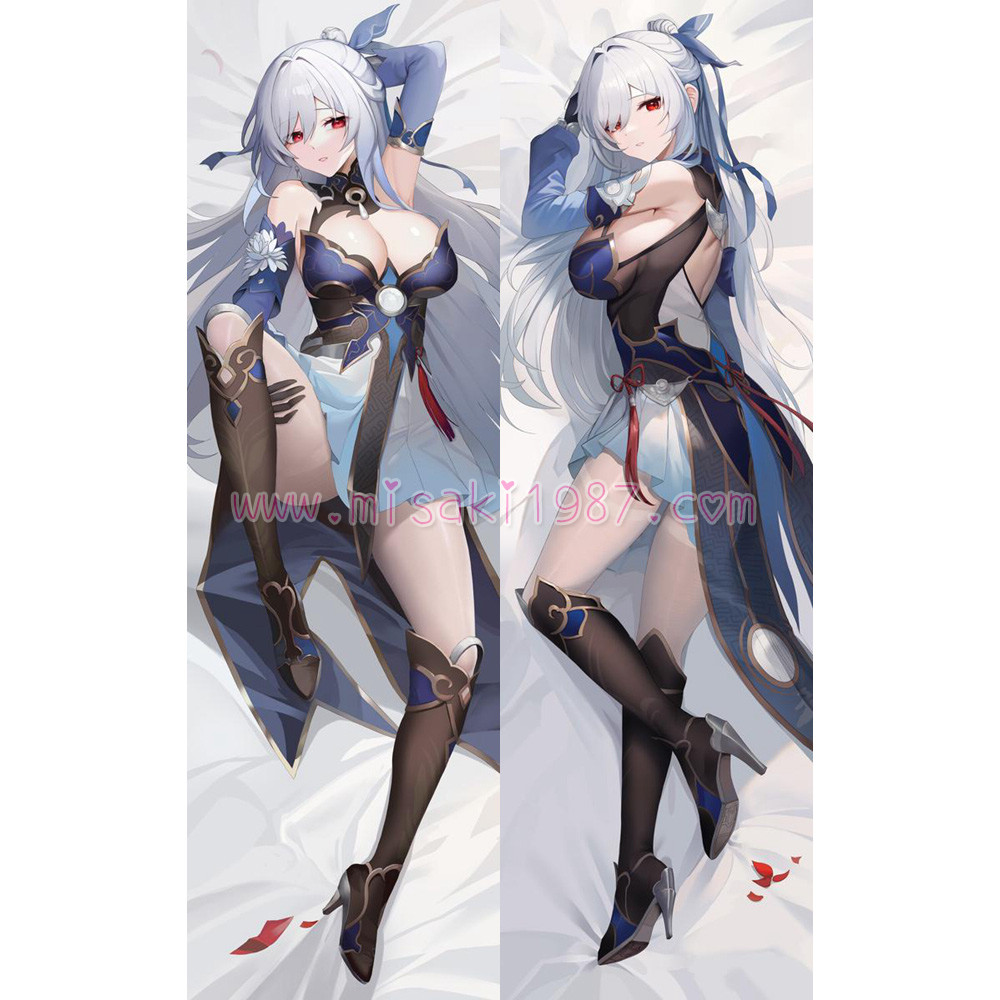 Honkai: Star Rail Dakimakura Jingliu Body Pillow Case 19