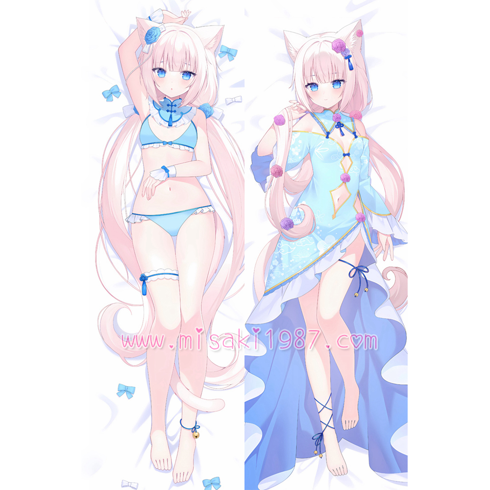Nekopara Dakimakura Vanilla Body Pillow Case 09