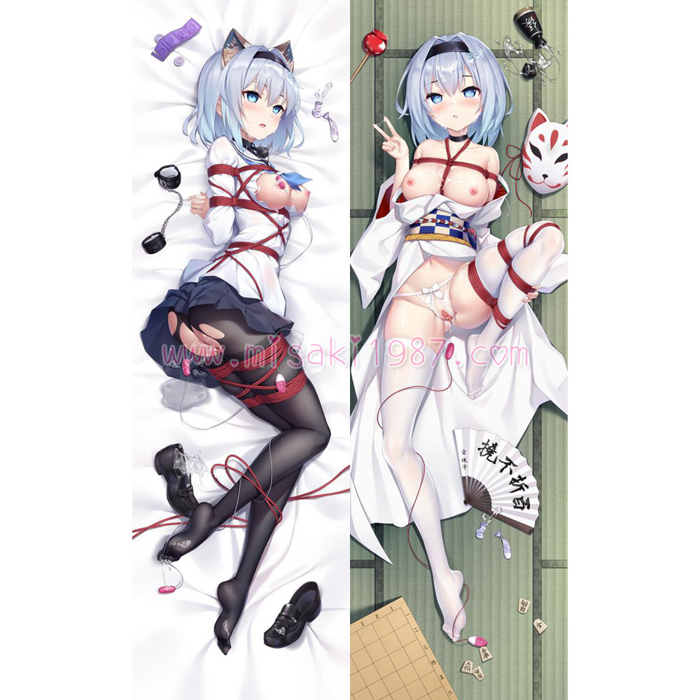 Ryuuou no Oshigoto Dakimakura Ginko Sora Body Pillow Case 16