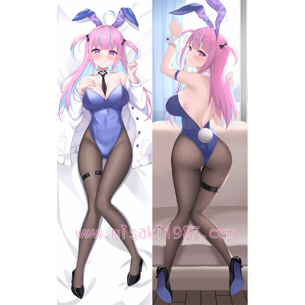 Virtual YouTuber Dakimakura Minato Aqua Body Pillow Case 16