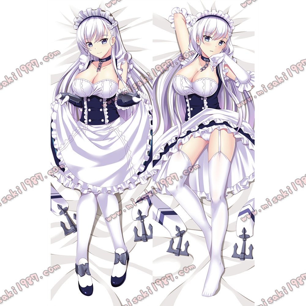 Azur Lane Dakimakura Belfast Body Pillow Case 11