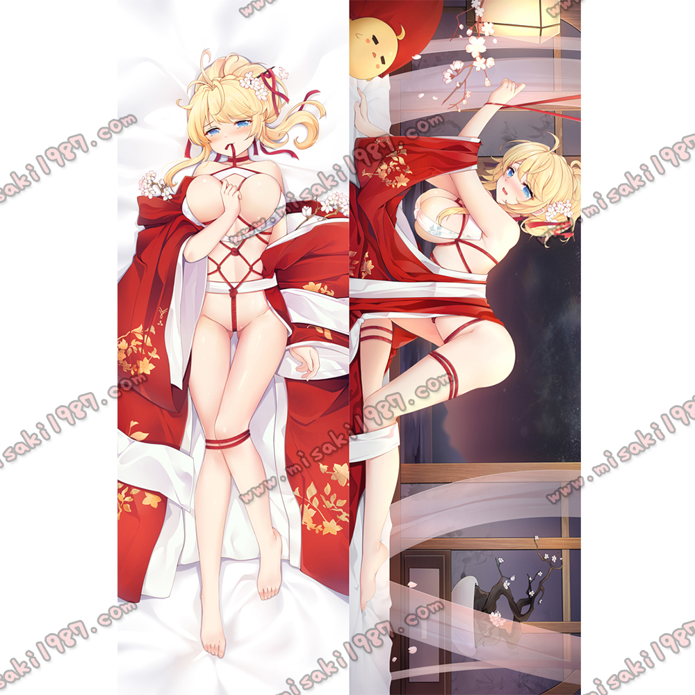 Azur Lane Dakimakura HMS Glorious Body Pillow Case 02