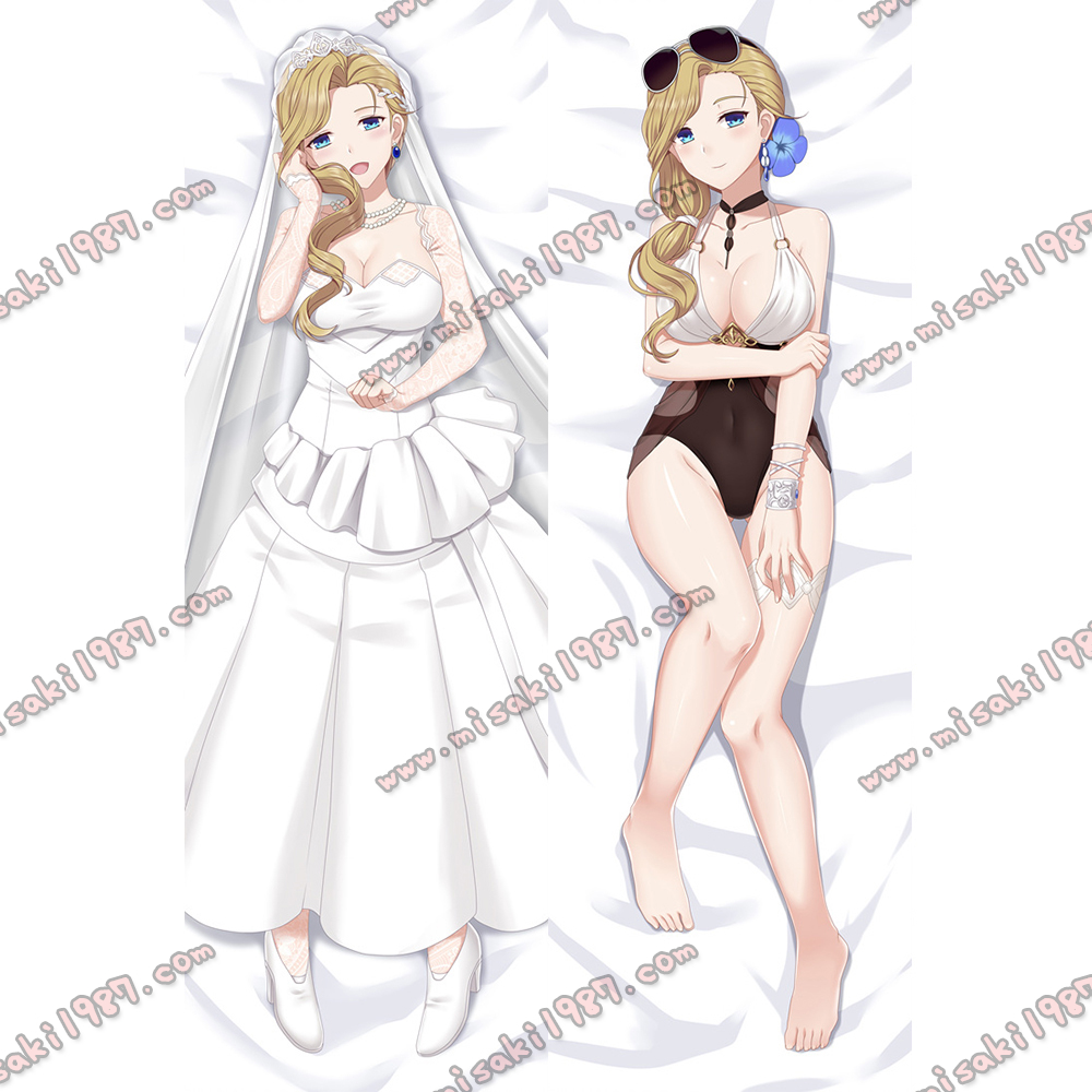 Azur Lane Dakimakura Hood Body Pillow Case