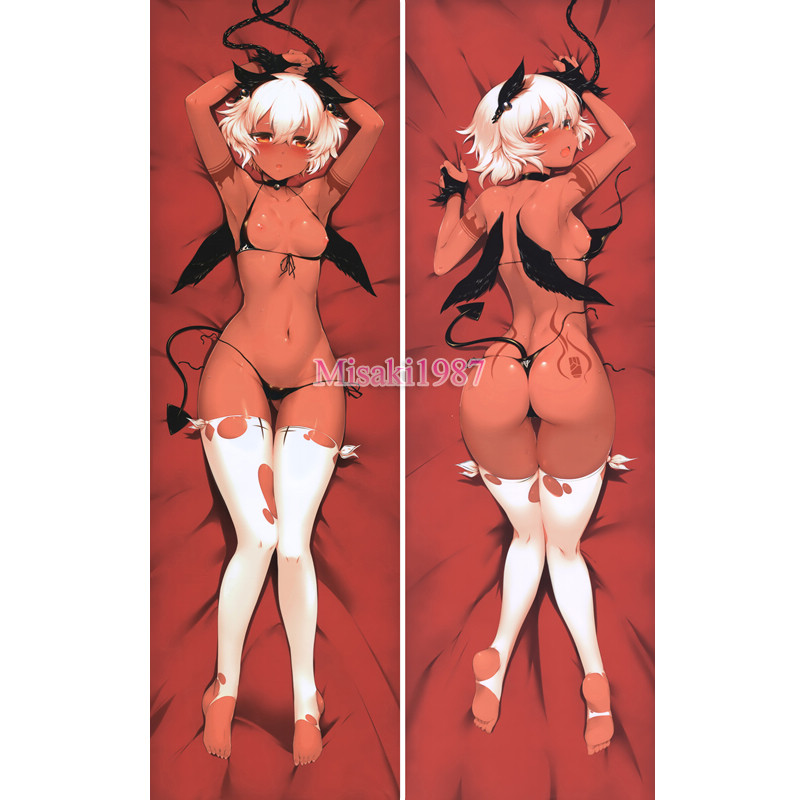 BLACK ROCK SHOOTER BRS Dakimakura Strength Body Pillow Case