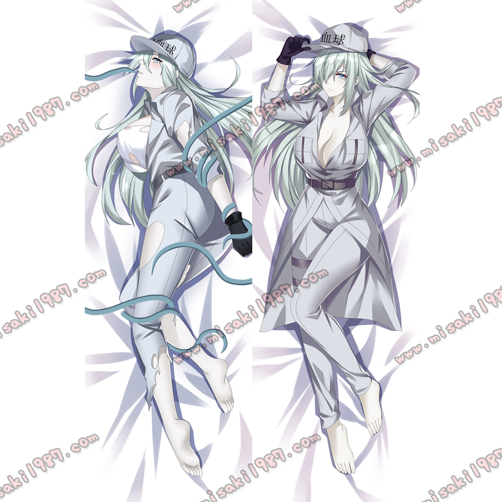 Cells at Work! Code Black Hataraku Saibou Dakimakura Hakkekkyuu U-1196 Body Pillow Case