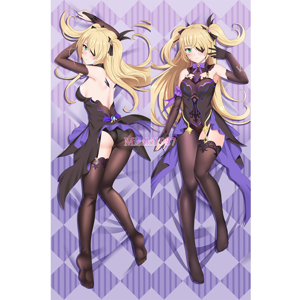 Genshin Impact Dakimakura Fischl Body Pillow Case