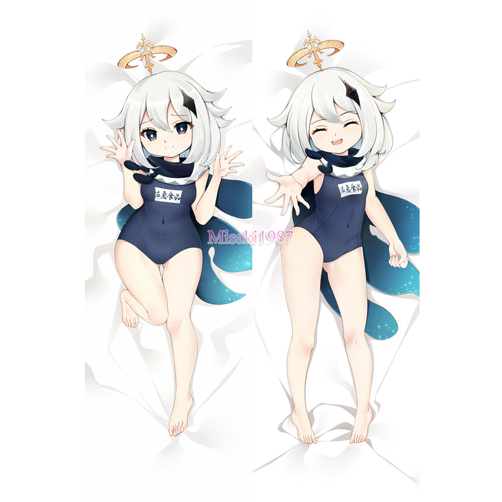 Genshin Impact Dakimakura Paimon Body Pillow Case 02