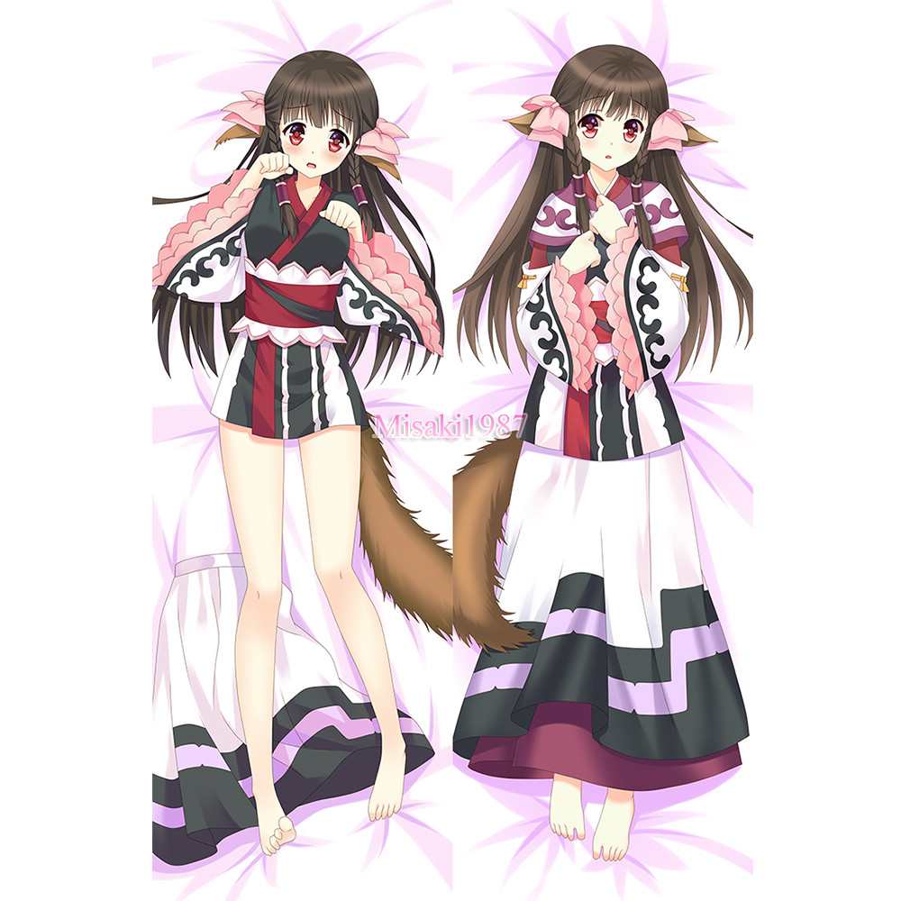 Utawarerumono Dakimakura Rurutie Body Pillow Case