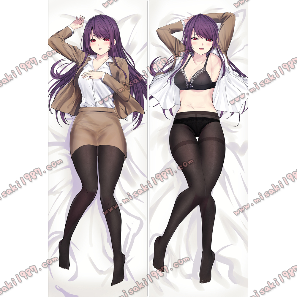 Virtual YouTuber Dakimakura Gundo Mirei Body Pillow Case