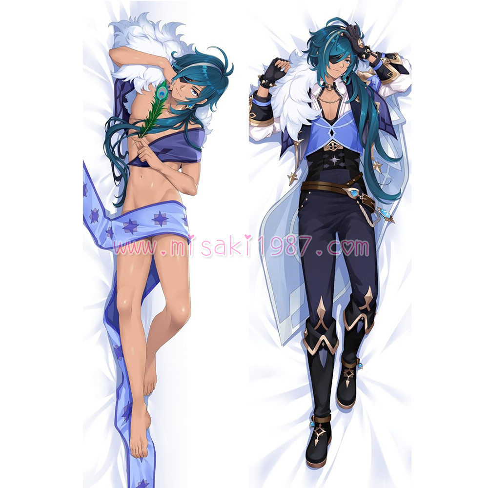 Genshin Impact Dakimakura Kaeya Body Pillow Case