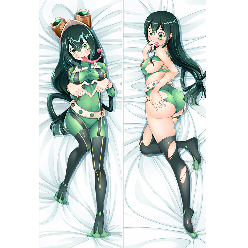 My Hero Academia Dakimakura Tsuyu Asui Body Pillow Case