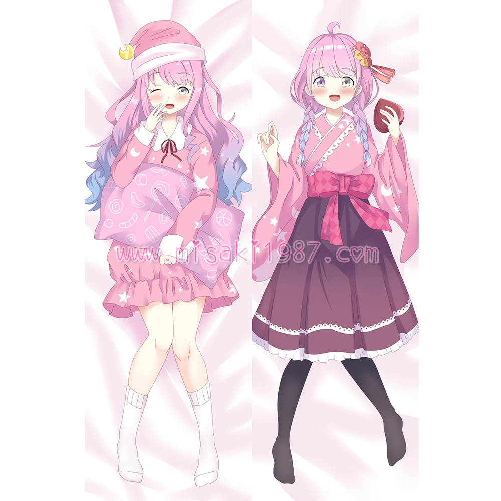 Virtual YouTuber Dakimakura Himemori Luna Body Pillow Case