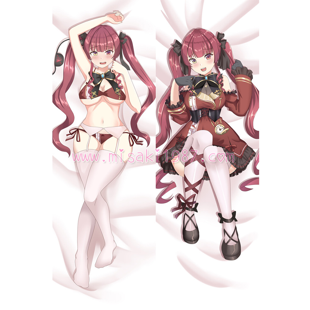 Virtual Youtuber Dakimakura Houshou Marine Body Pillow Case 03