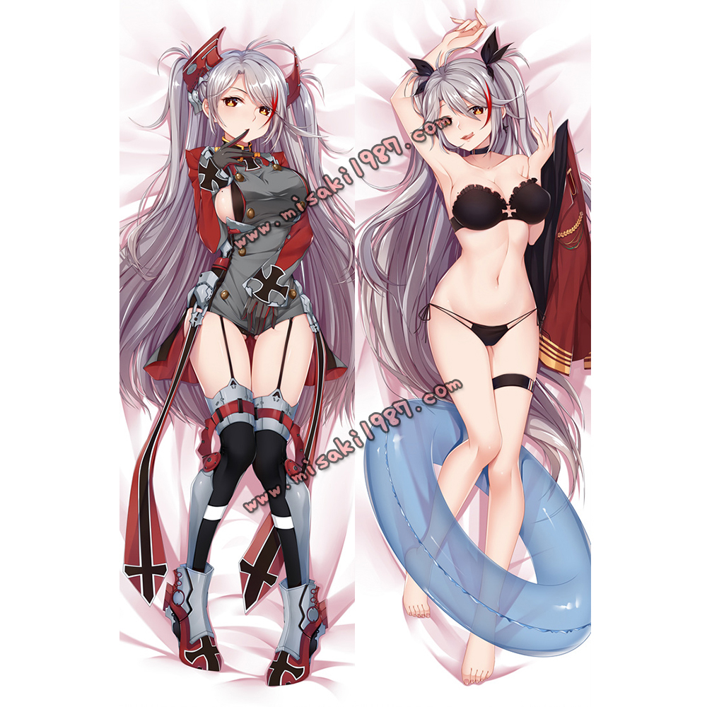 Azur Lane Dakimakura Prinz Eugen Body Pillow Case