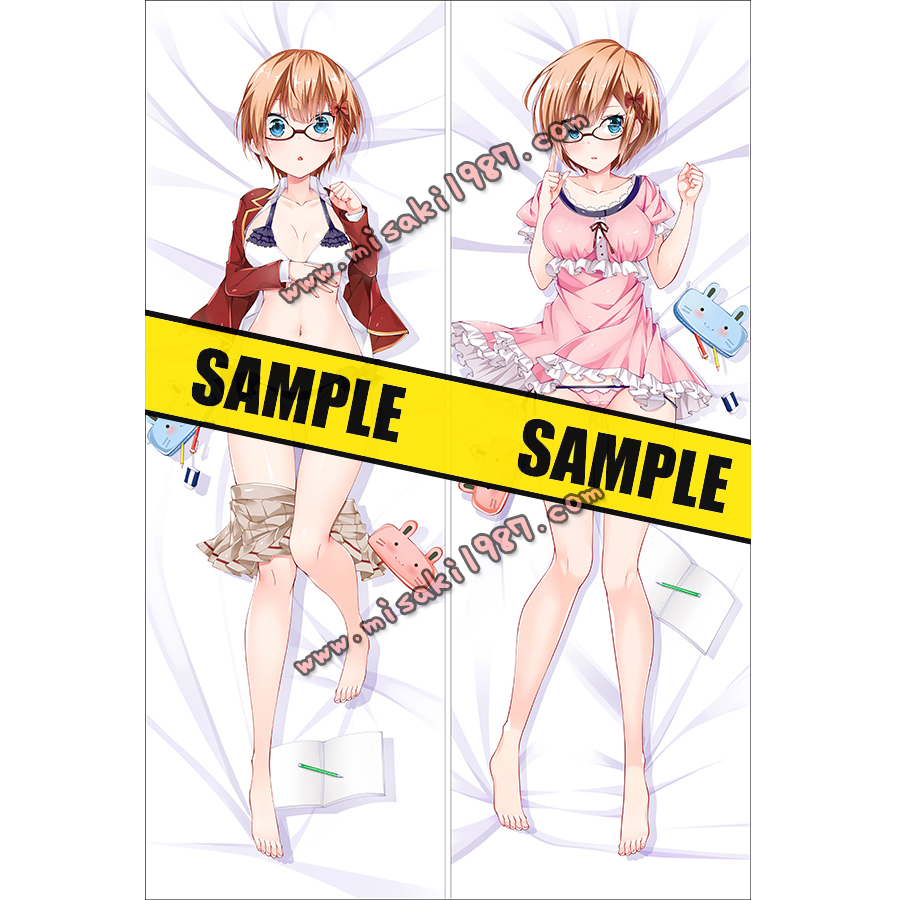 BokuBen We Never Learn Dakimakura Ogata Rizu Body Pillow Case