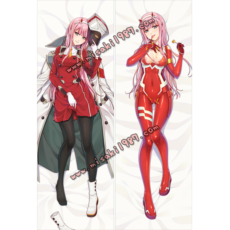 DARLING in the FRANXX Dakimakura Zero Two 02 Body Pillow Case 19
