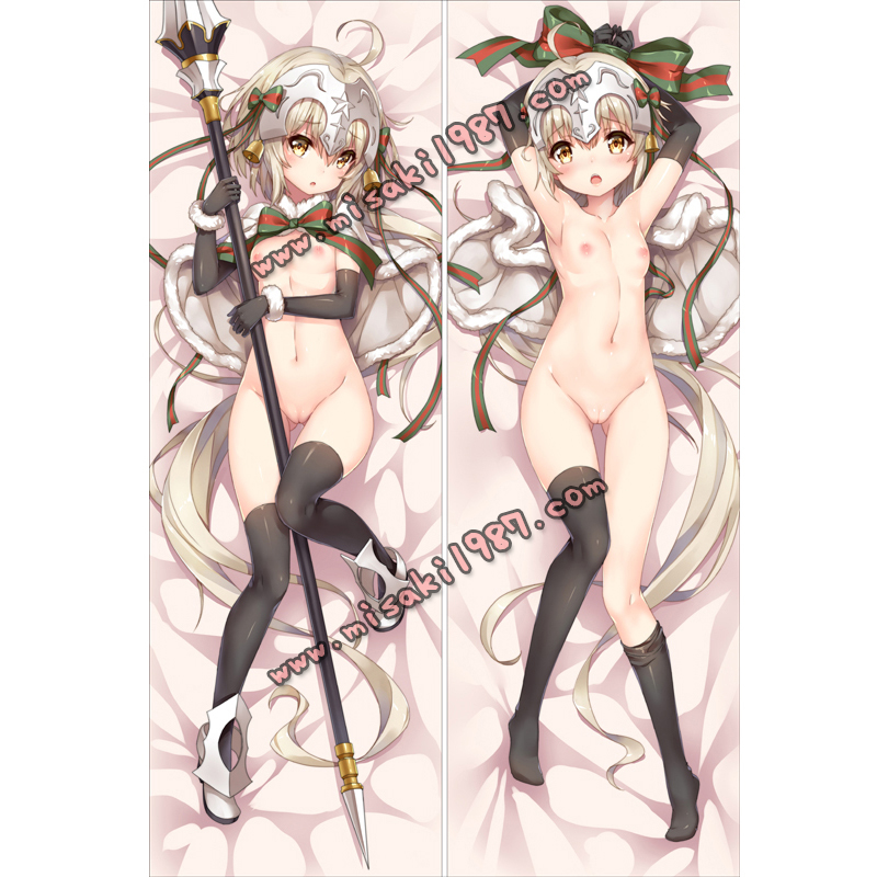 Fate Grand Order Dakimakura Jeanne d'Arc alter Santa Lily Body Pillow Case 02
