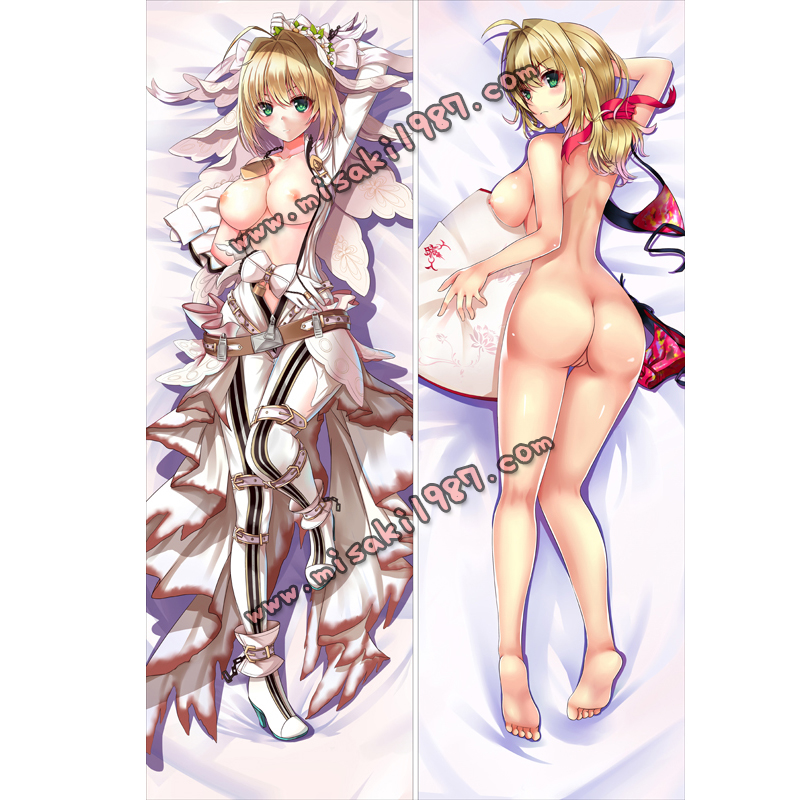 Fate/Extra CCC Dakimakura Saber Bride Body Pillow Case 02
