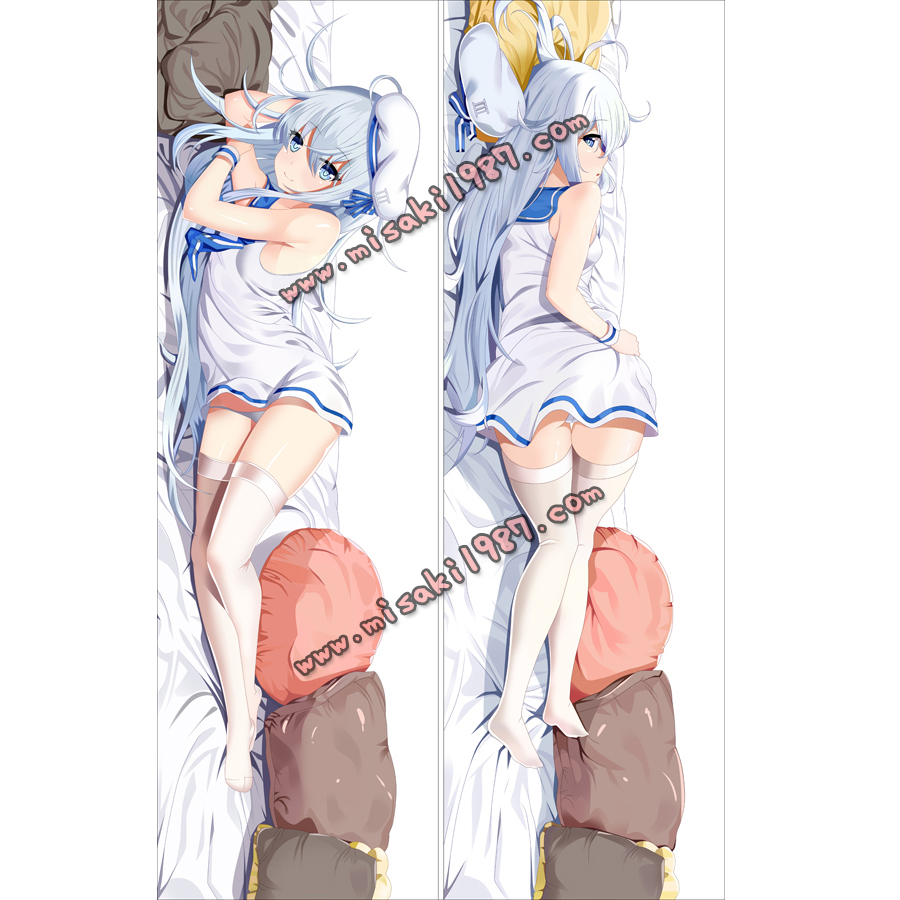 Kantai Collection KanColle Dakimakura Hibiki Body Pillow Case