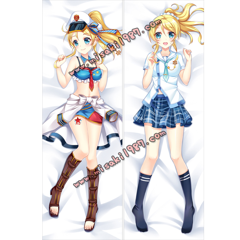 Love Live! Dakimakura Ayase Eli Body Pillow Case 03