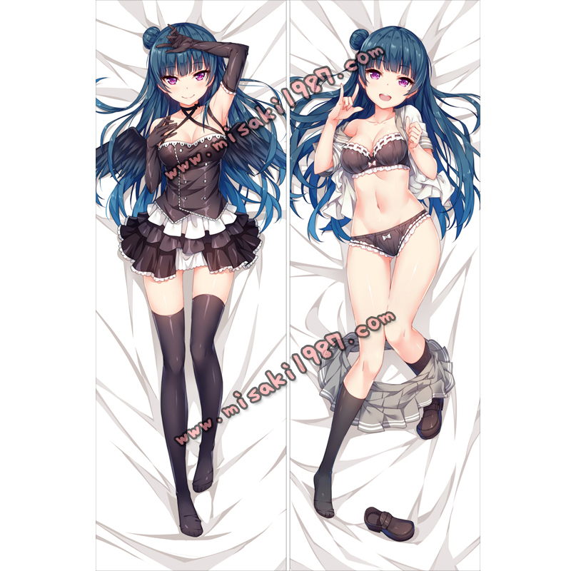 Love Live! Sunshine!! Dakimakura Yoshiko Tsushima Body Pillow Case
