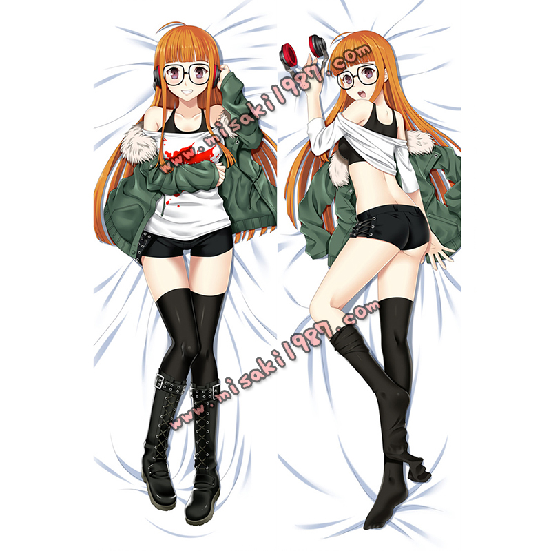 Persona 5 Dakimakura Futaba Sakura Body Pillow Case