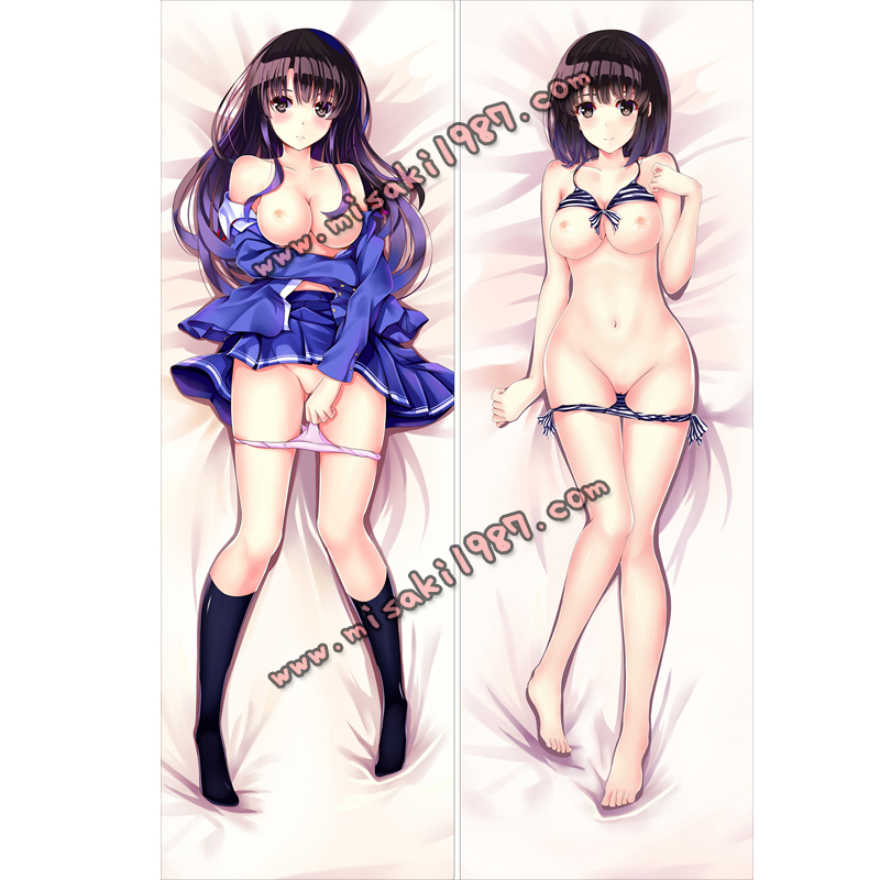 Saekano Dakimakura Megumi Kato Body Pillow Case 02