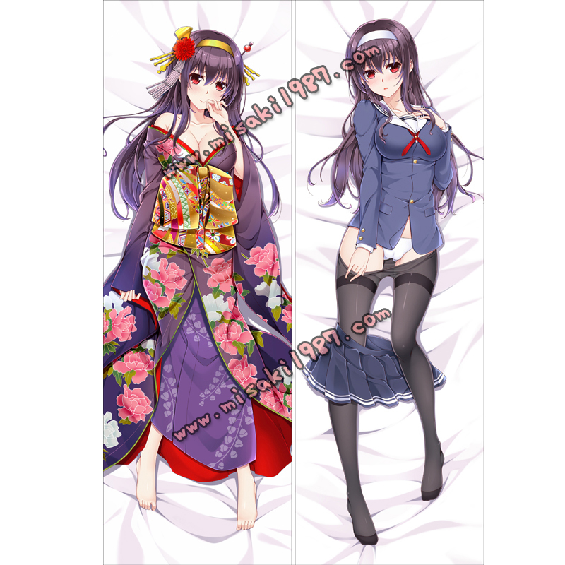 Saekano Dakimakura Utaha Kasumigaoka Body Pillow Case