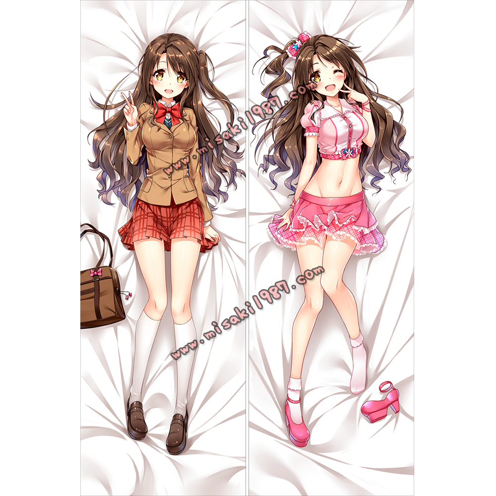 The Idolmaster Cinderella Girls Dakimakura Uzuki Shimamura Body Pillow Case