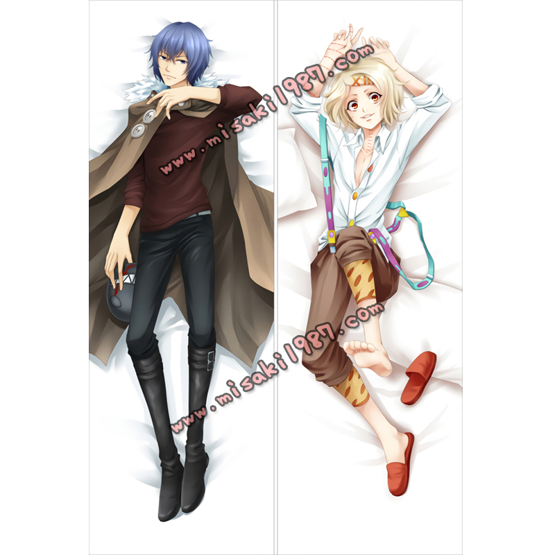 Tokyo Ghoul Dakimakura Ayato Kirishima Juuzou Suzuya Body Pillow Case