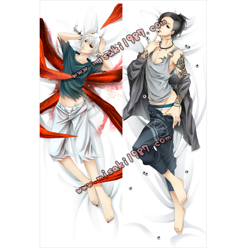 Tokyo Ghoul Dakimakura Ken Kaneki Uta Body Pillow Case